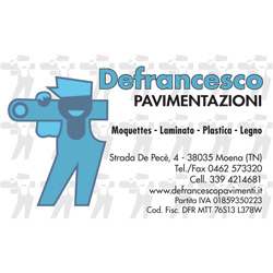 Defrancesco Pavimenti, Moena orari di apertura