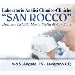 Laboratorio Analisi Cliniche san Rocco S.a.s Laboratorio Analisi Cliniche, Leverano orari di apertura