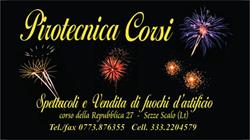 Pirotecnica F.lli Corsi, Sezze orari di apertura