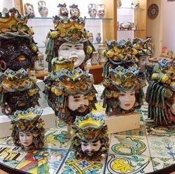 Ceramiche Sil.Va sdf la Spina & Mani Ceramiche Artistiche, Caltagirone orari di apertura