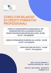 Gfi S.a.s & Partners di Giovanna Fabbricatore & C., Nocera Superiore orari di apertura