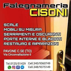 Falegnameria Cisoni Falegnameria Cisoni Artigianato, Pavone Canavese orari di apertura