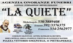 Agenzia Onoranze Funebri "La Quiete" -Michelangelo, Pietraperzia orari di apertura
