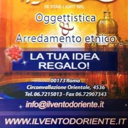 Il Vento D'oriente S.r.l, Roma orari di apertura