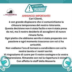 La Masseria SRL, Roma orari di apertura