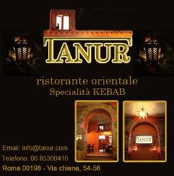 Ristorante Tanur, Roma orari di apertura