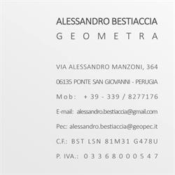 Geometra Alessandro Bestiaccia, Perugia orari di apertura