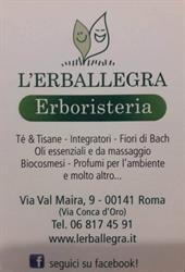 L'erballegra, Roma orari di apertura