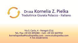 Dott.ssa K. Pielka Traduttore, Fenegrò orari di apertura