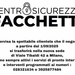 Centro Sicurezza Facchetti, Milano orari di apertura