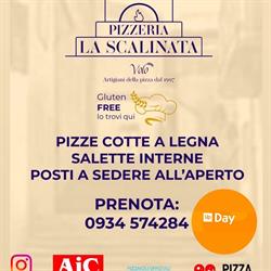 Pizzeria Trattoria La Scalinata Trattoria Pizzeria La Scalinata Di Volo, San Cataldo orari di apertura