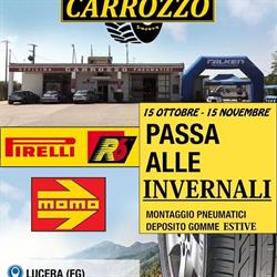 Carrozzo Pneumatici, Lucera orari di apertura