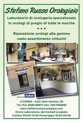 Stefano Russo Orologiaio, Livorno orari di apertura