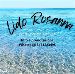 Lido Rosanna Pontecagnano, Pontecagnano Faiano orari di apertura