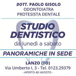 Studio Dentistico Dr. Paolo Gisolo, Lanzo Torinese orari di apertura