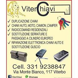 Viterchiavi Duplicazioni Chiavi, Viterbo orari di apertura