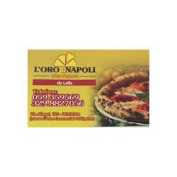 Pizzeria D’Asporto L’Oro di Napoli, Modena orari di apertura