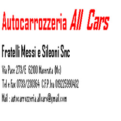 Autocarrozzeria All Cars di Messi Luca e Sileoni Patrick S.n.c., Macerata orari di apertura