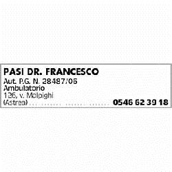 Pasi Dr. Francesco, Faenza orari di apertura