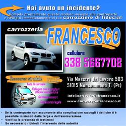 Carrozzeria Francesco, Monsummano Terme orari di apertura