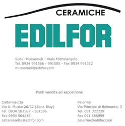 Edilfor Ceramiche e Arredo Bagno, Caltanissetta orari di apertura
