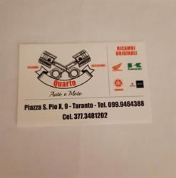Quarto Ricambi e Accessori Auto e Moto Taranto, Magna Grecia - Orari di apertura