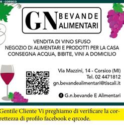 G.N. Bevande e Alimentari, Corsico orari di apertura