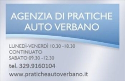 AGENZIA DI PRATICHE AUTO VERBANO Baveno, Feriolo - Orari di apertura