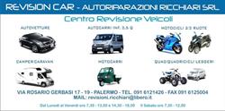 AUTORIPARAZIONI RICCHIARI SRL, Palermo orari di apertura