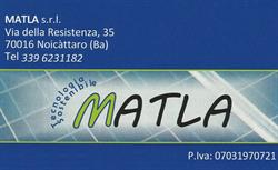 MATLA SRL, Noicattaro orari di apertura