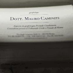 Dott. Mauro Caminiti - Grafologo Forense, Roma orari di apertura