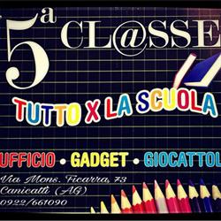 Cartolibreria 5ª Classe, Canicattì orari di apertura