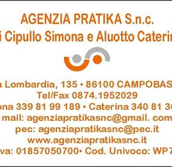 Agenzia Pratika Snc di Cipullo Simona e Aluotto Caterina, Campobasso orari di apertura
