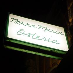 Nonna Maria Osteria Romana, Milano orari di apertura