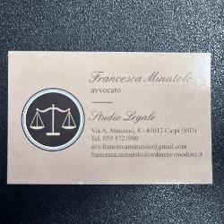 Minutolo Avv. Francesca, Carpi orari di apertura