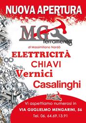 MG Ferramenta, Roma orari di apertura