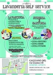 Lavanderia Self Gaggiano, orari di apertura