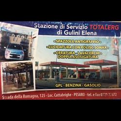 Stazione di servizio e autolavaggio di Gulini Elena, Pesaro orari di apertura