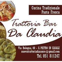 Trattoria da Claudia, San Pietro in Casale orari di apertura