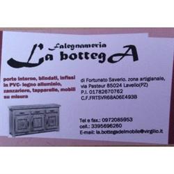 Falegnameria La Bottega, Lavello orari di apertura