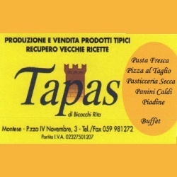 Tapas, Montese orari di apertura