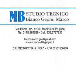 Studio Tecnico Geometra Bianco Marco, Martiniana Po orari di apertura