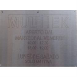 Multitek, Verona orari di apertura