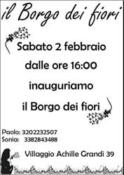 Fioraio Il Borgo Dei Fiori, Terni orari di apertura