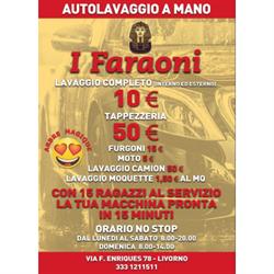 Il Faraone Autolavaggio a Mano, Livorno orari di apertura