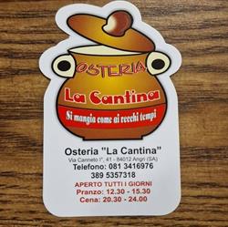 Osteria "La Cantina", Angri orari di apertura