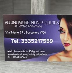 Acconciature Infinity colors di Torchia Annamaria, Bosconero orari di apertura