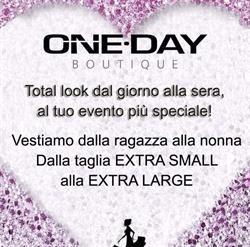 One Day Boutique, Genova orari di apertura