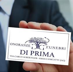 Di Prima Onoranze Funebri, Canicattì orari di apertura