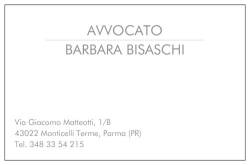 Studio Legale Barbara Bisaschi, Parma orari di apertura